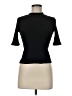 Shein Black Short Sleeve Turtleneck Size M - photo 1