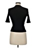 Shein Black Short Sleeve Turtleneck Size M - photo 2