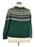 Lane Bryant Green Pullover Sweater Size 22 - 24 Plus - photo 1