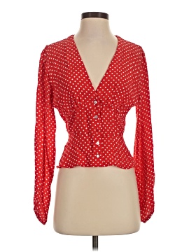 Free People 3/4 Sleeve Blouse