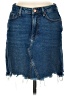 New Look Blue Denim Skirt Size 6 - photo 1