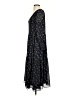 Madewell 100% Polyester Paisley Black Casual Dress Size XS - photo 5