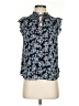Ann Taylor LOFT Blue Sleeveless Blouse Size XXS - photo 1