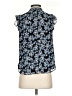 Ann Taylor LOFT Blue Sleeveless Blouse Size XXS - photo 2