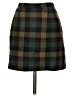 BCBG Plaid Green Wool Skirt Size 2 - photo 1