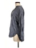 Vince. 100% Silk Gray Long Sleeve Silk Top Size M - photo 5