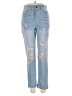 Unbranded Hearts Blue Jeans Size M - photo 1
