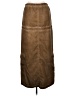 BDG 100% Polyester Brown Faux Leather Skirt Size M - photo 2
