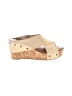 Crown Vintage Tan Wedges Size 6 1/2 - photo 1