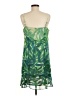 CAbi 100% Polyester Tropical Green Casual Dress Size M - photo 2