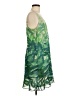 CAbi 100% Polyester Tropical Green Casual Dress Size M - photo 4