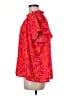 Umgee 100% Polyester Red Short Sleeve Blouse Size M - photo 5