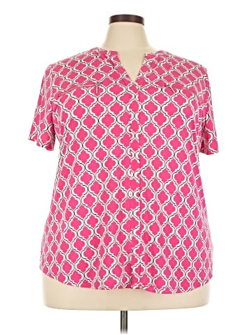Jones Studio Short Sleeve Blouse (view 1)