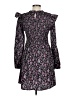 Gap Paisley Purple Casual Dress Size M - photo 2