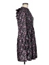 Gap Paisley Purple Casual Dress Size M - photo 4