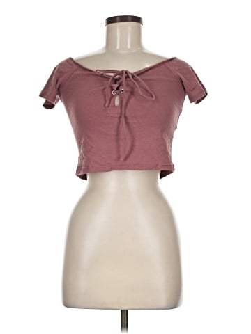 Charlotte Russe Short Sleeve Top (view 1)