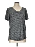 Athleta Gray Short Sleeve Top Size L - photo 1