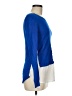a.n.a. A New Approach 100% Rayon Color Block Blue Pullover Sweater Size M - photo 4
