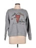 Hanes Hearts Gray Sweatshirt Size L - photo 1