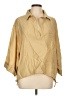 H&M Tan 3/4 Sleeve Button-Down Shirt Size L - photo 1