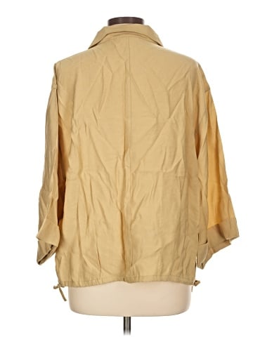 H&M 3/4 Sleeve Button-Down Shirt (view 2)