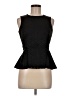 metaphor Black Sleeveless Blouse Size M - photo 1