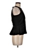 metaphor Black Sleeveless Blouse Size M - photo 4