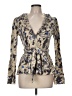Tabitha 100% Wool Gold Wool Cardigan Size M - photo 1