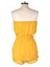Elan Solid Yellow Romper Size S - photo 2