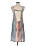 Assorted Brands Graphic Gray Casual Dress Size M - photo 2