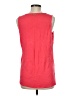 MICHAEL Michael Kors 100% Polyester Red Sleeveless Top Size M - photo 2