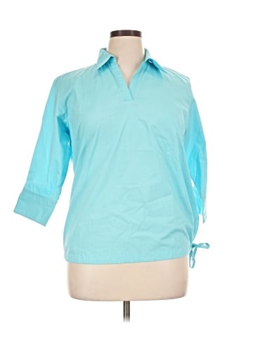 Columbia 3/4 Sleeve Button-Down Shirt (view 1)
