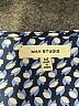 Max Studio 100% Polyester Blue Short Sleeve Blouse Size M - photo 7