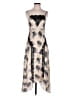 Bailey 44 100% Polyester Graphic Tan Cocktail Dress Size 0 - photo 1