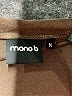 Mono b Brown Long Sleeve Top Size M - photo 7