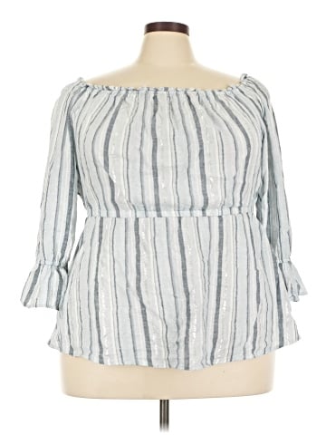 Lane Bryant 3/4 Sleeve Blouse (view 1)