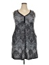 Gerry Paisley Gray Casual Dress Size XXL - photo 1