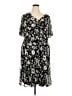 Connected Apparel Black Casual Dress Size 18 - photo 1
