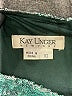 Kay Unger Metallic Teal Cocktail Dress Size 10 - photo 7