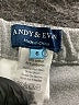 Andy & Evan Chevron-herringbone Gray Dress Pants Size 6 - photo 3