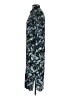 MNG Print Teal Casual Dress Size XS - photo 5