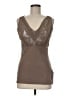 Express Brown Sleeveless Top Size M - photo 1