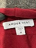 Amour Vert Burgundy Turtleneck Sweater Size M - photo 4