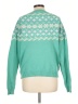 Unbranded Hearts Teal Pullover Sweater Size L - photo 2
