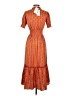 THML Orange Casual Dress Size XS - photo 2