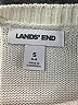 Lands' End 100% Baumwolle Stripes Ivory Pullover Sweater Size S - photo 7