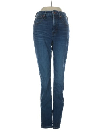 Madewell Curvy High-Rise Skinny Jeans in Lanette Wash (view 1)