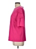 Aryeh Pink Short Sleeve Top Size L - photo 5