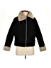 Divided by H&M 100% Polyester Black Coat Size M - photo 1