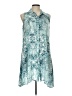 Cupio 100% Viscose Teal Cocktail Dress Size L - photo 1